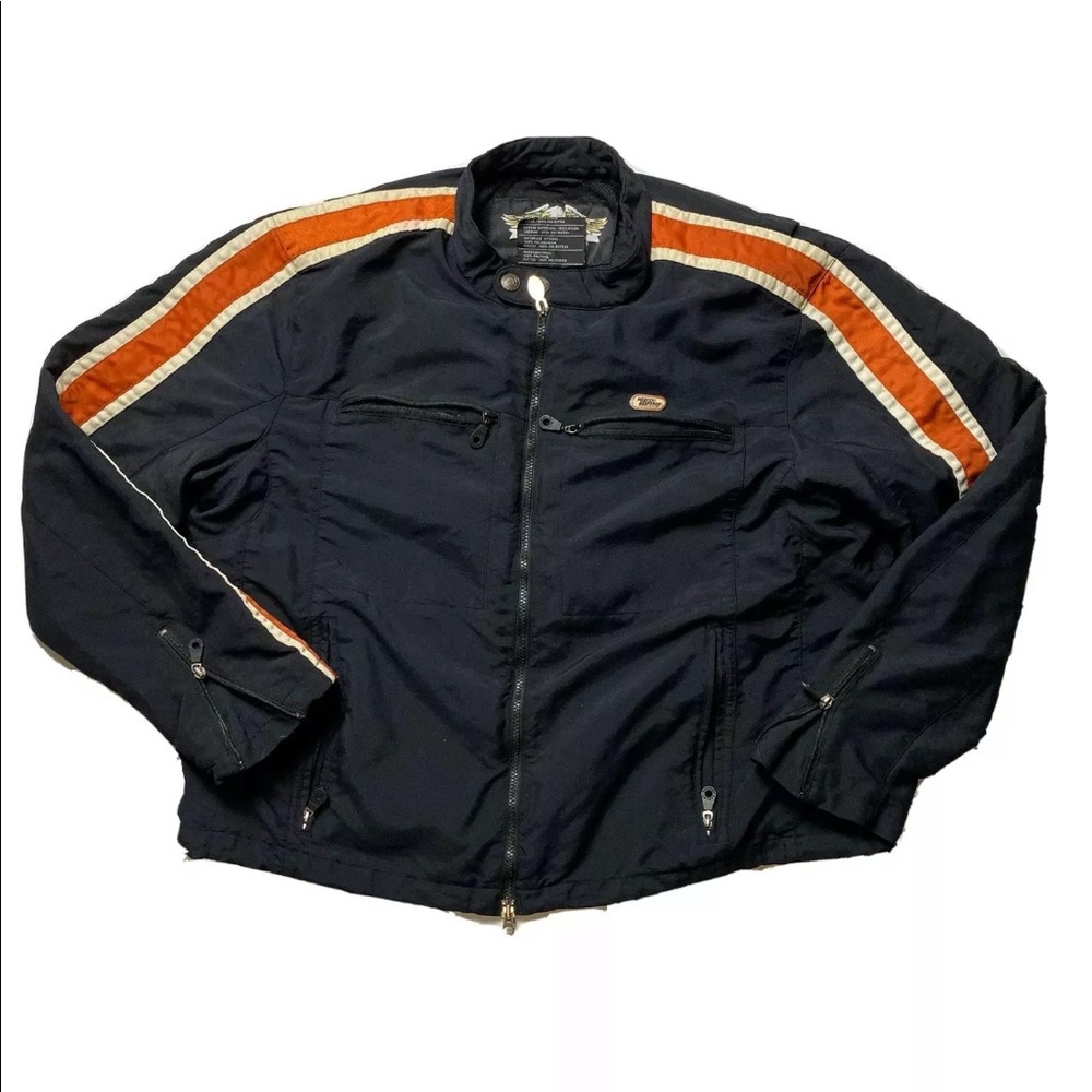 Harley Davidson embroidered bomber jacket 3XL